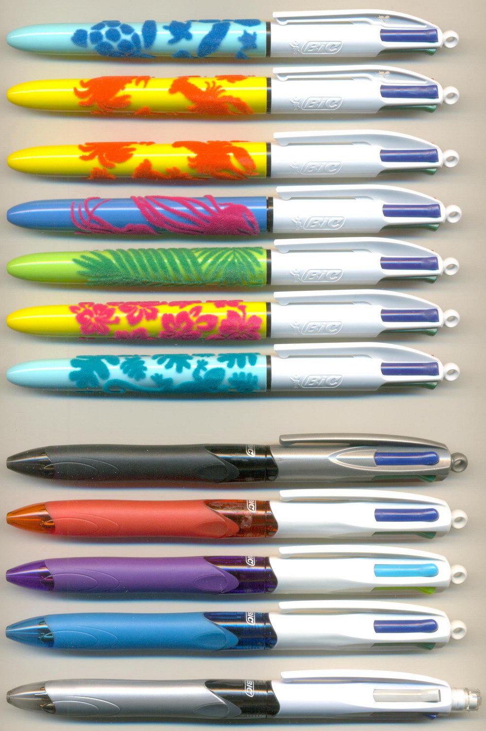 BIC 4 Colours FRANCE - Velvet / 4 Colours Grip JAPAN