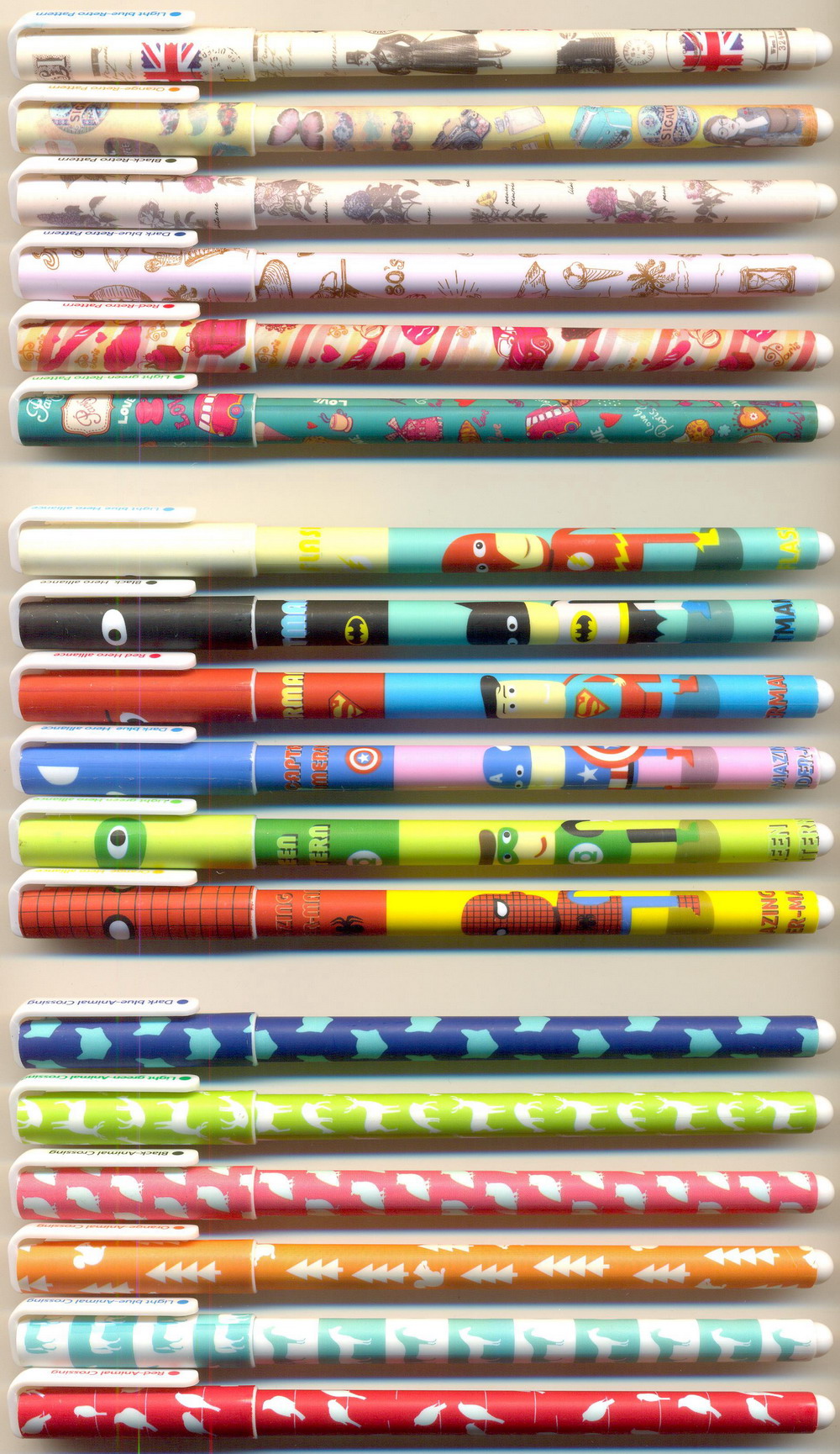RETRO PATTERN - HERO ALLIANCE - ANIMAL CROSSING