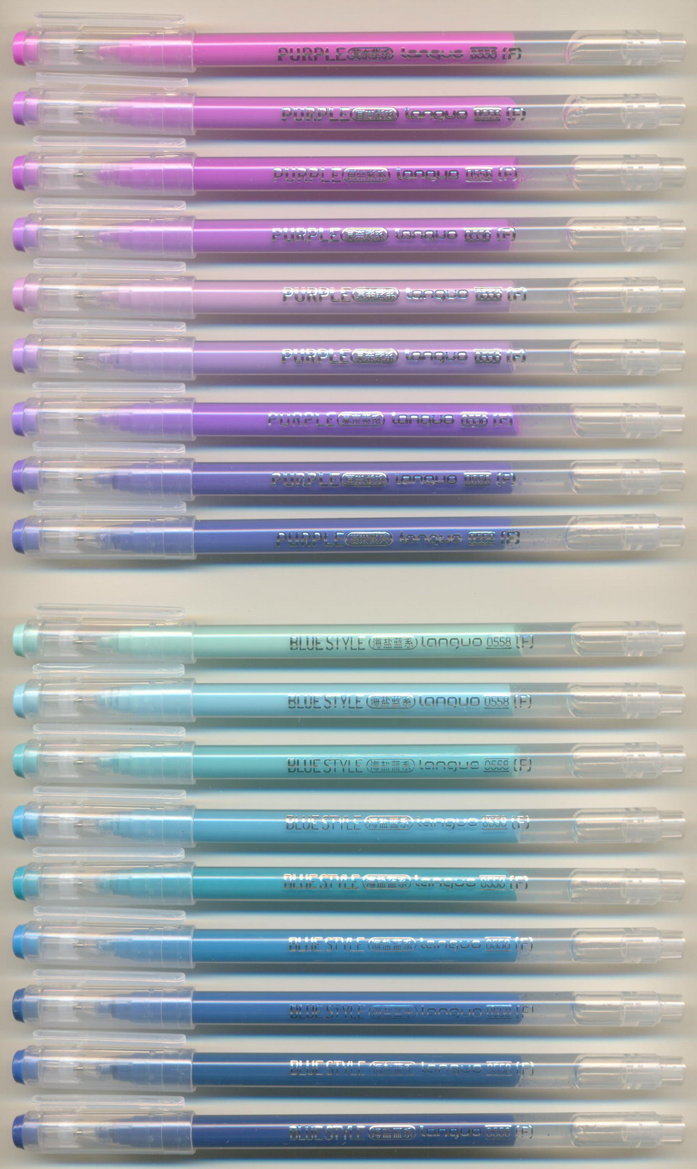 LANGUO 0.6 (F) needle ||PUPER STYLE D0556 / BLUE STYLE D0558