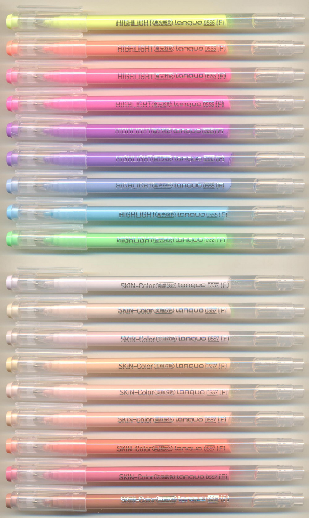 LANGUO 0.6 (F) needle ||HIGHLIGHT D0555 / COLOUR OF SKIN D0557