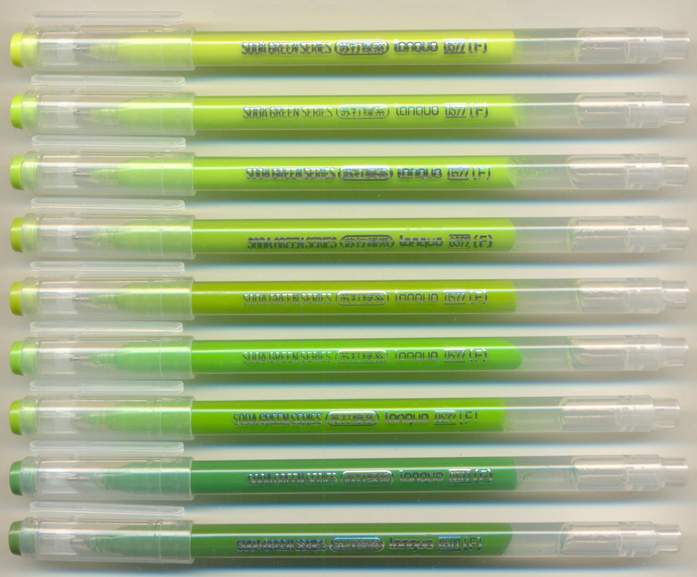 LANGUO 0.6 (F) needle SODA GREEN SERIES D0577