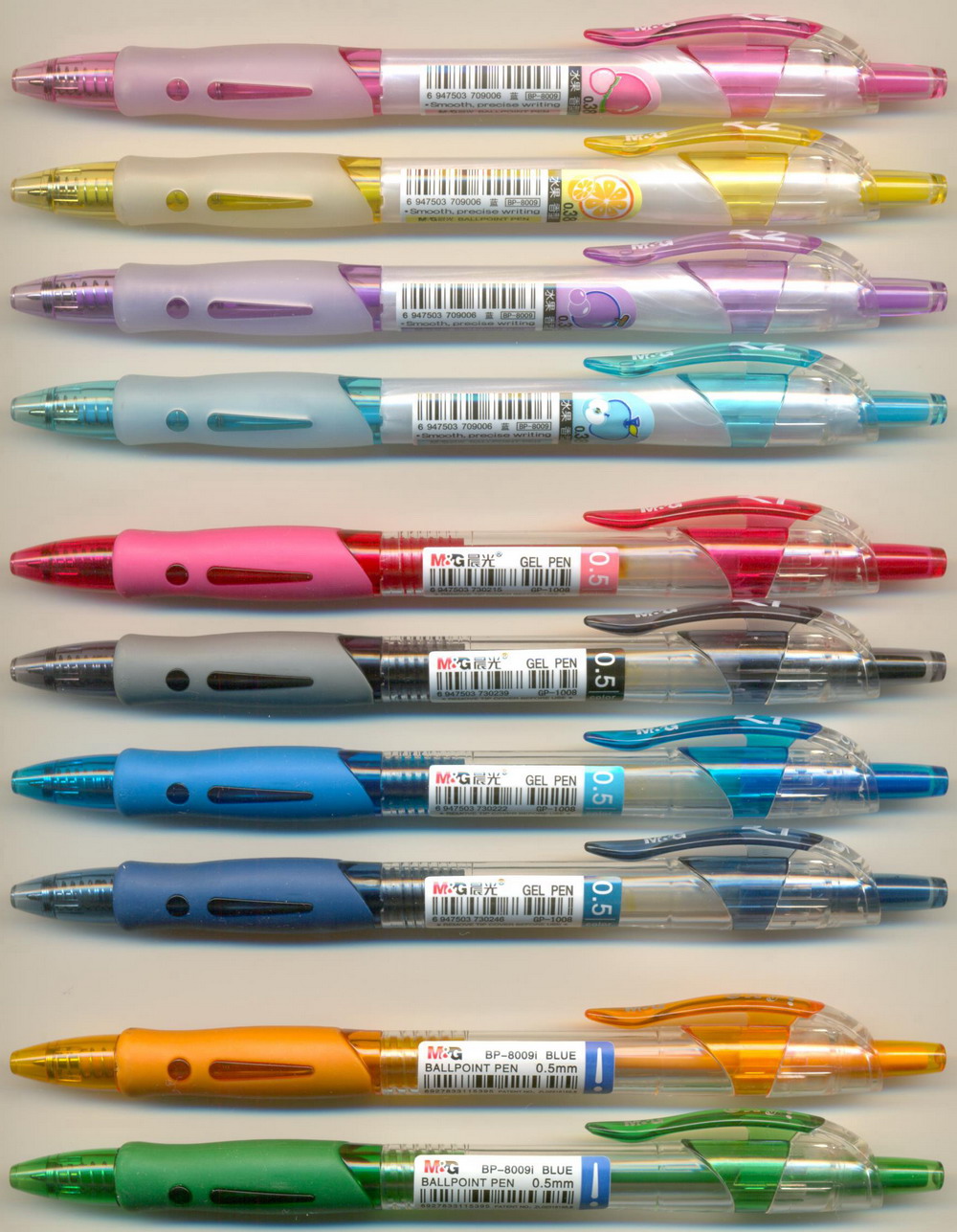 M&G R2 0.38 BP-8009 /R1  0.5 GP-1008 /exy!  0.5 GP-8009i 