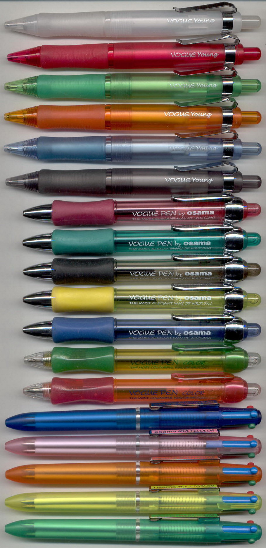 OSAMA VOGUE Young - VOGUE PEN - VOGUE PEN COLOR  - MULTICOLOR