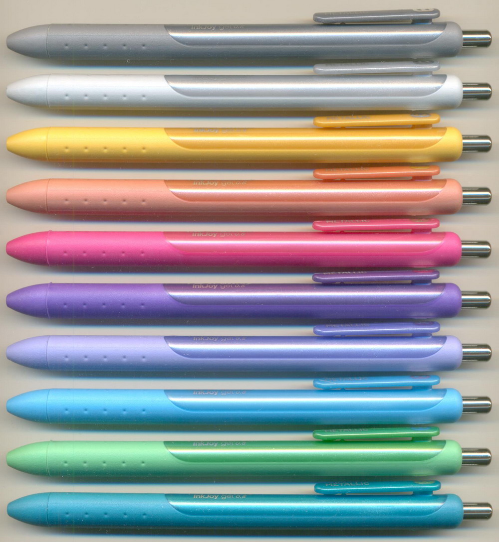 PAPERMATE InkJoy METALLIC gel 0.8