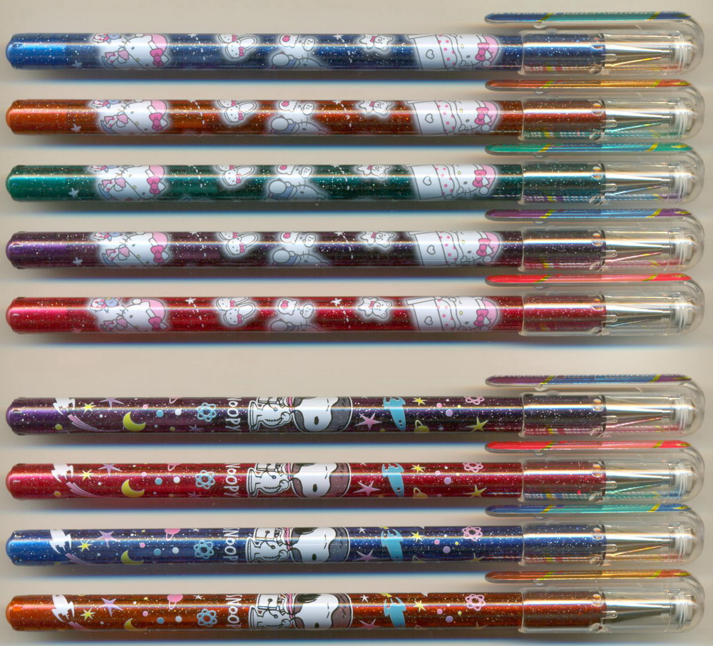 PENTEL Hybrid Dual Metallic  K110 1.0 - Hello Kitty /  SNOOPY