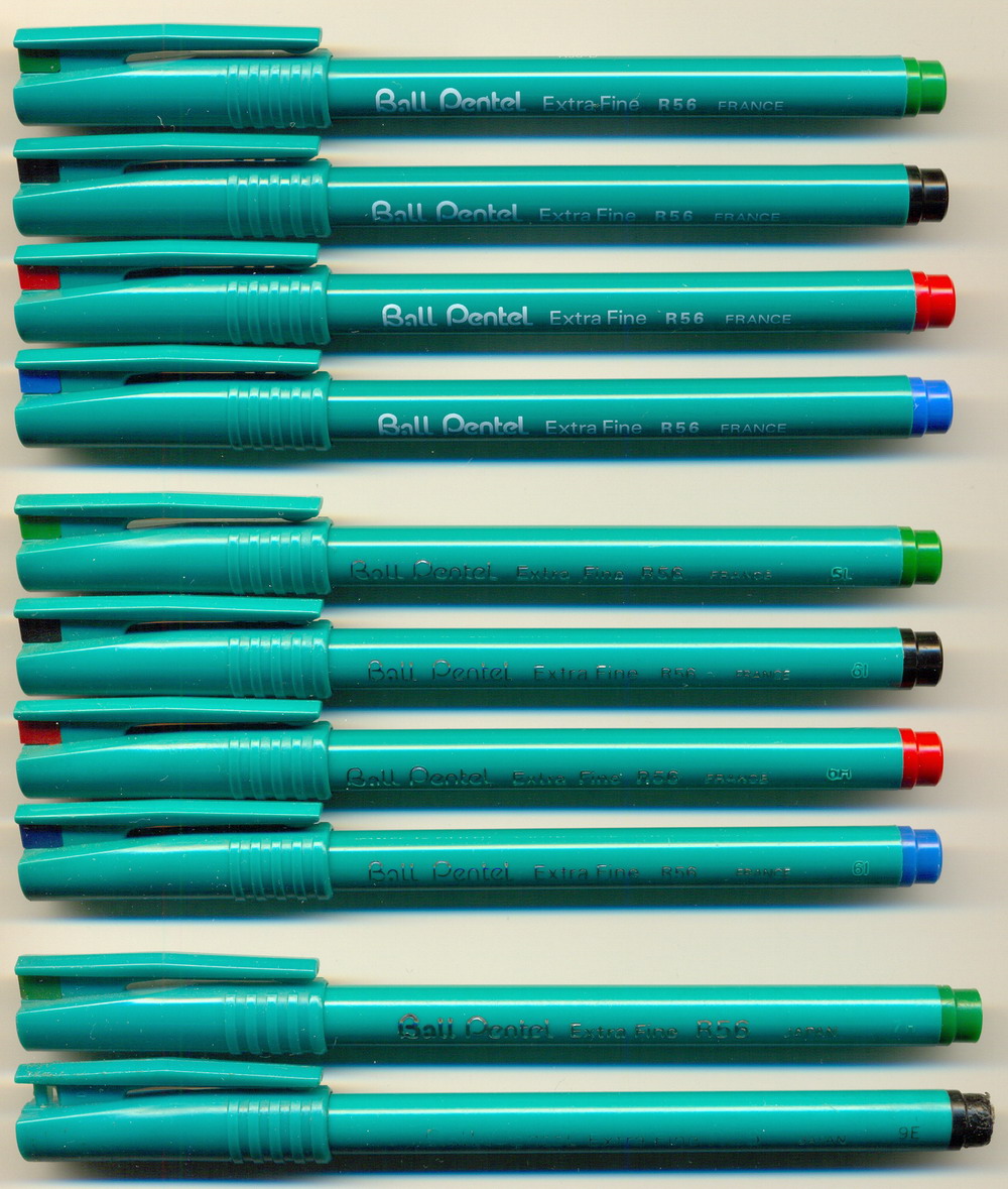 PENTEL Ball Extra Fine R 56