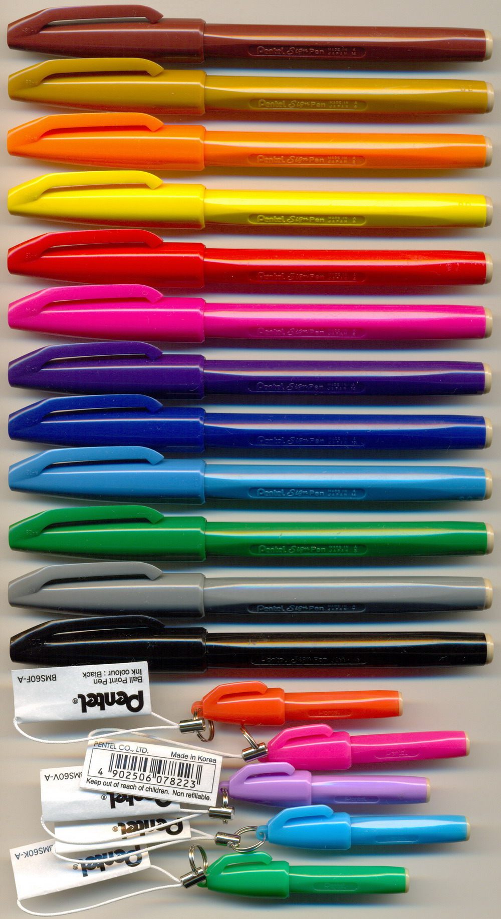 PENTEL Sign Pen S 520  /  BMS60