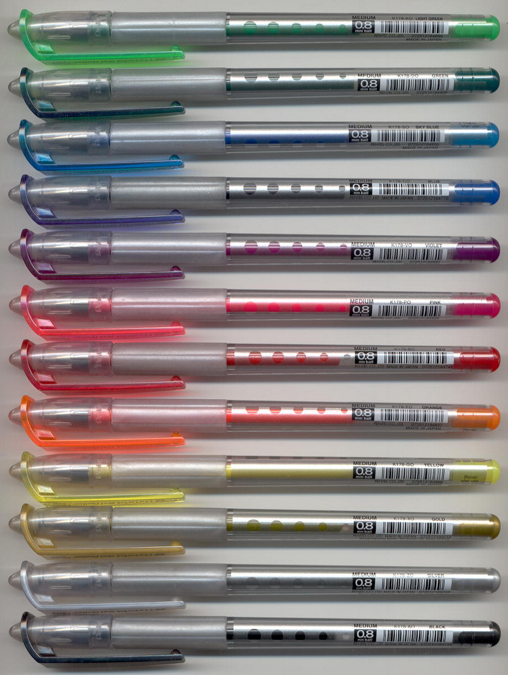 PENTEL Hybrid Gell Roller K 178