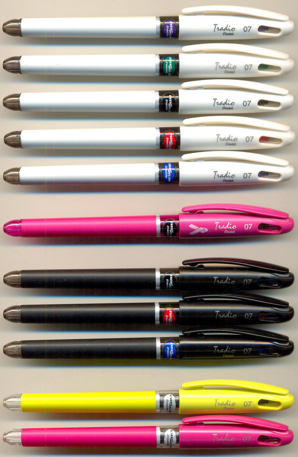 PENTEL Tradio 07 -  BL117W / BL117P / BL117A / BL117F