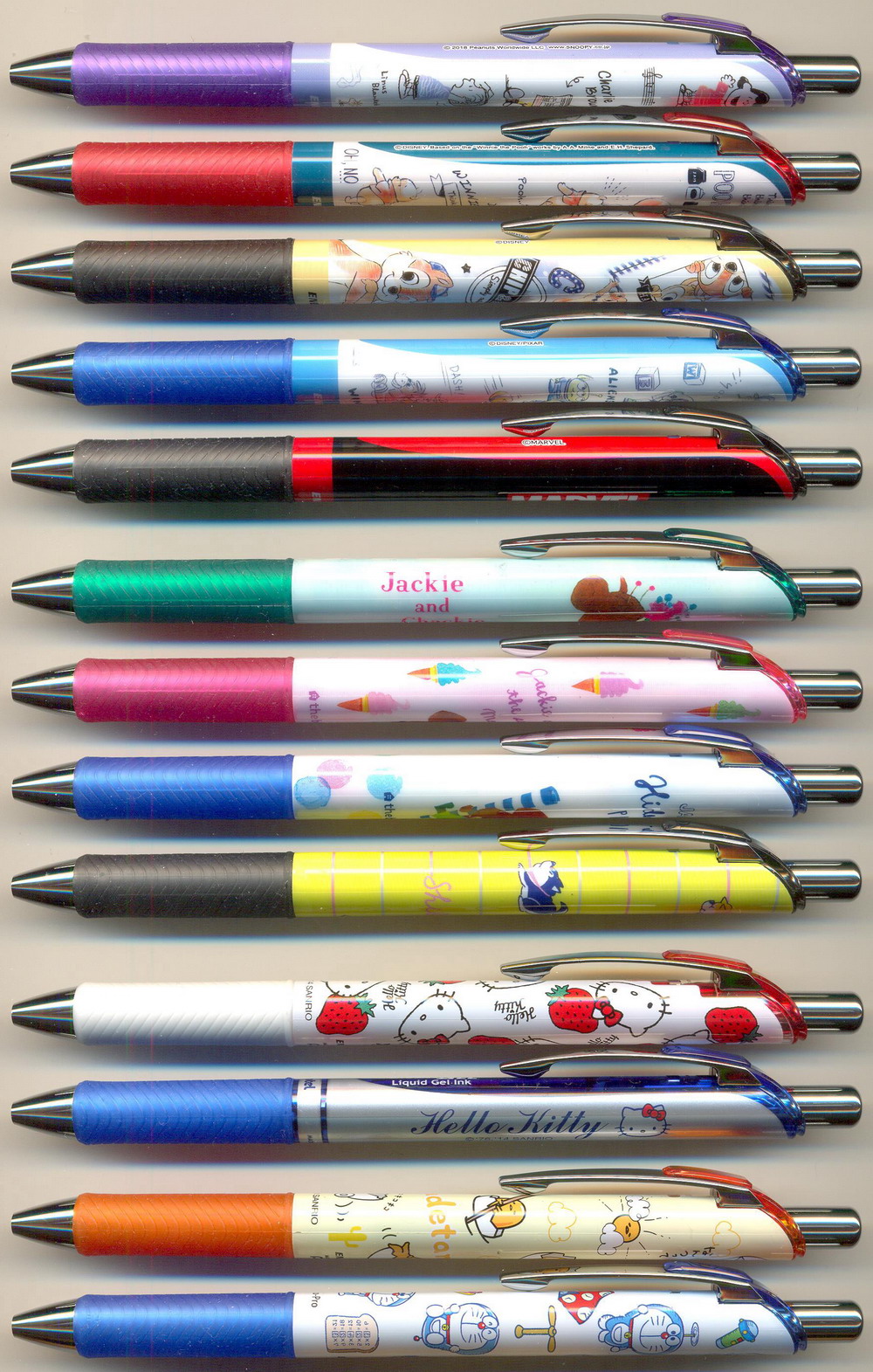 PENTEL ENERGEL 0.5 Needle Tip / ENERGEL 0.7 Hello Kitty / ...