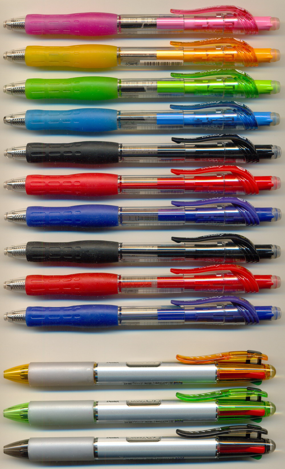 PENTEL Rolly  0.7 BP 127 / 1.0 BP 130 / C4 0.7 BPC 47K