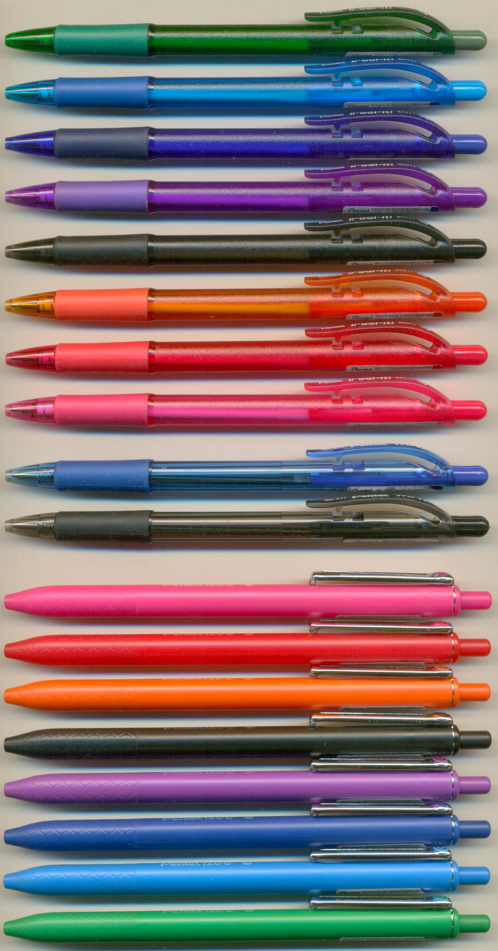 PENTEL IFeel-it! BX417 0.7 / BK 417 WOW / iZee BX470 1.0