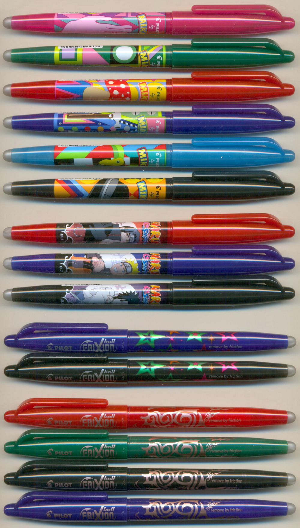 PILOT FRIXION BALL 0,7 MIKA - NARUTO / 0,7 / 1.0