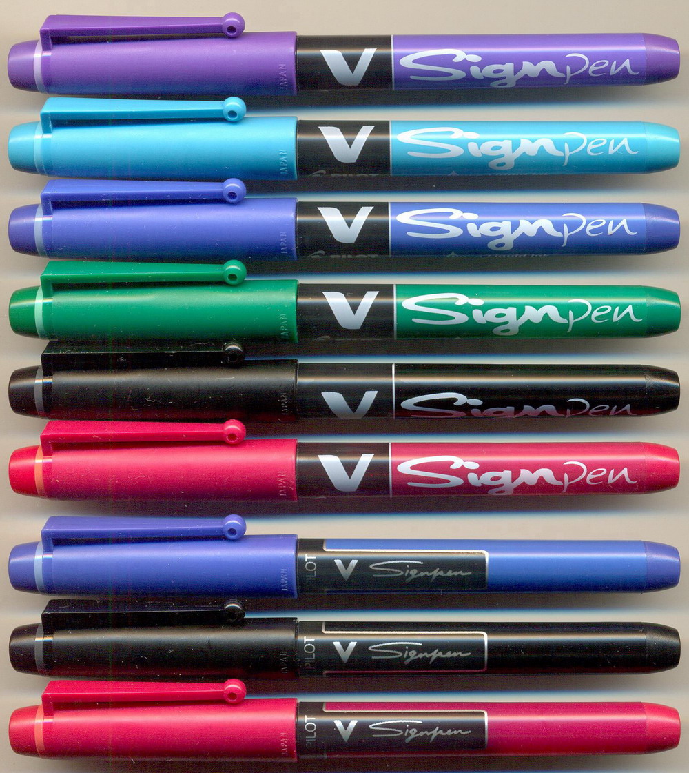 PILOT V Sigpen - Signpen / SUPER  SEG-10M / SUPER  SEG-10F