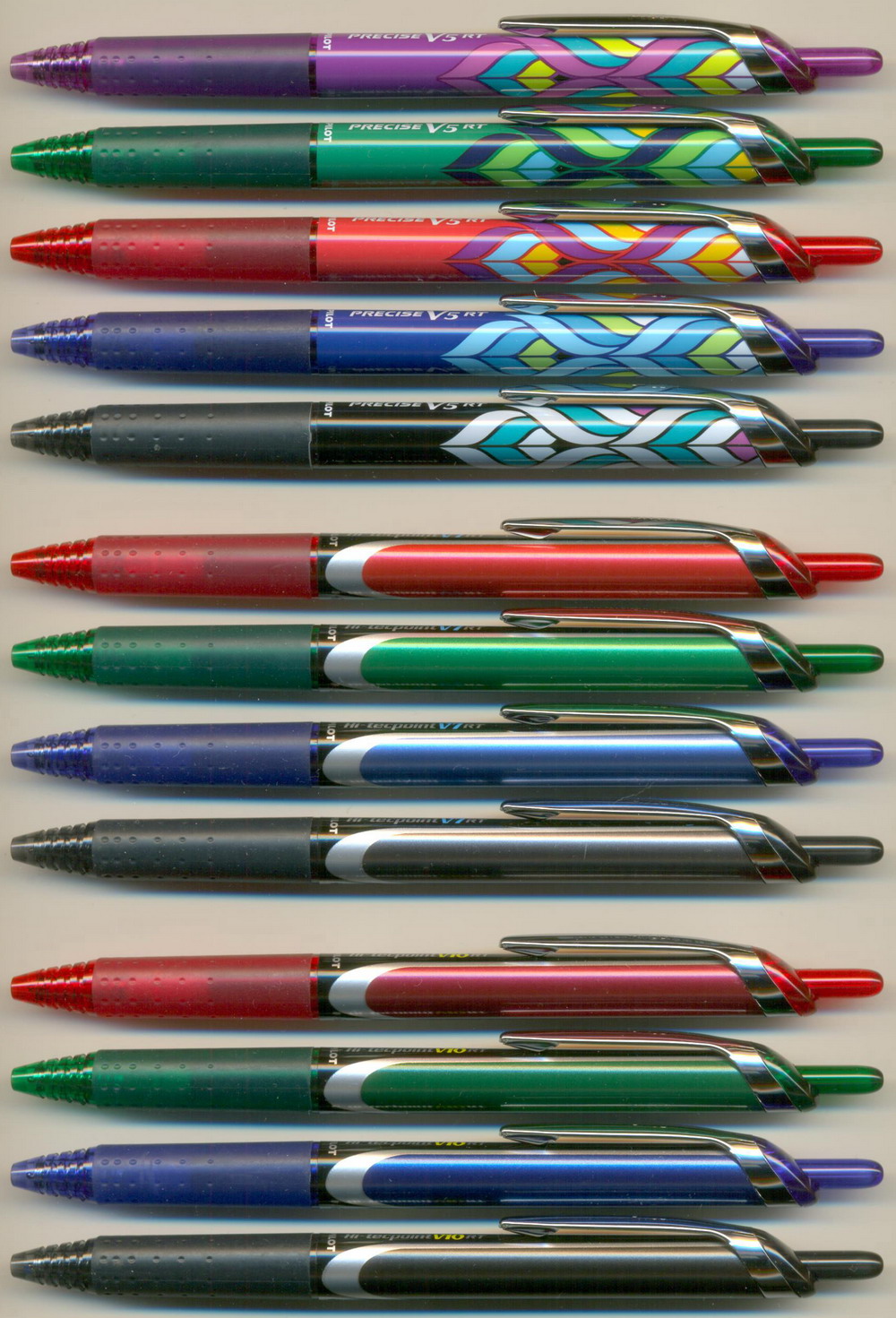 PILOT PRECISE DECO V5 RT 0.5 / Hi - tecpoint V7  / V10