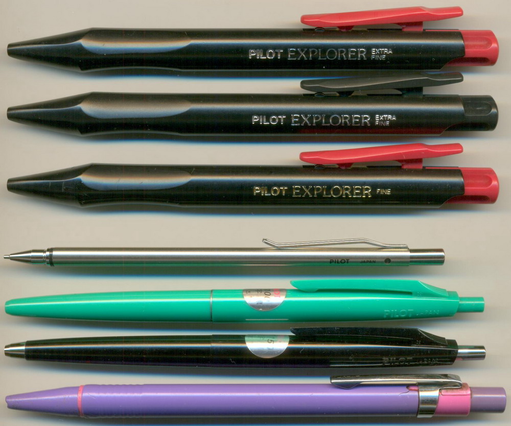 PILOT EXPLORER EXTRA FINE / EXPLORER FINE  /  Birdie Twin H 575 / V100 / V150 - ...