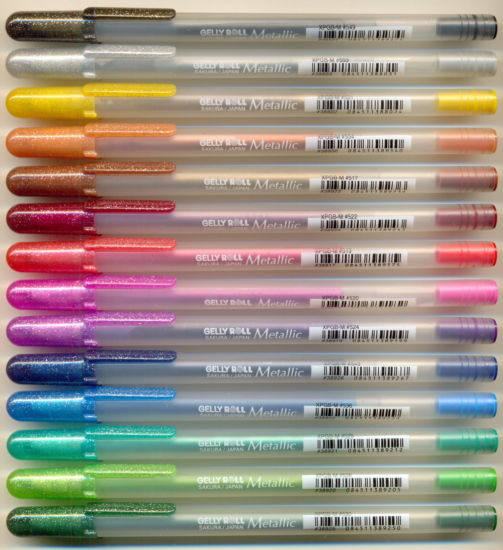 SAKURA GELLY ROLL Metallic 
