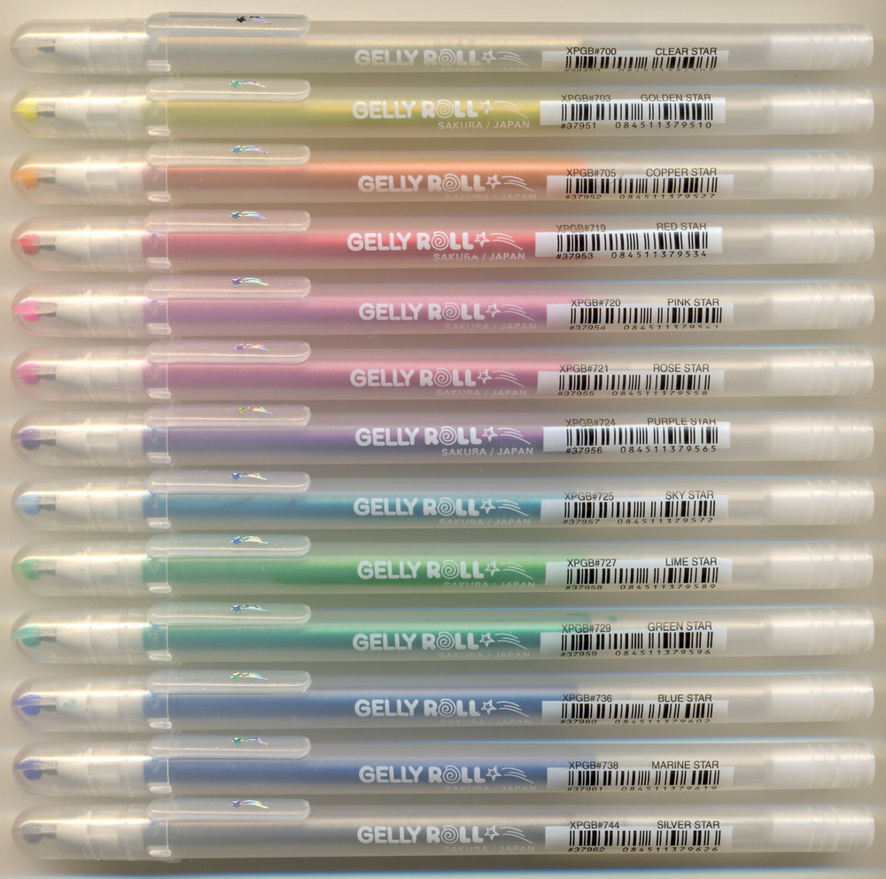 SAKURA GELLY ROLL Stardust 1