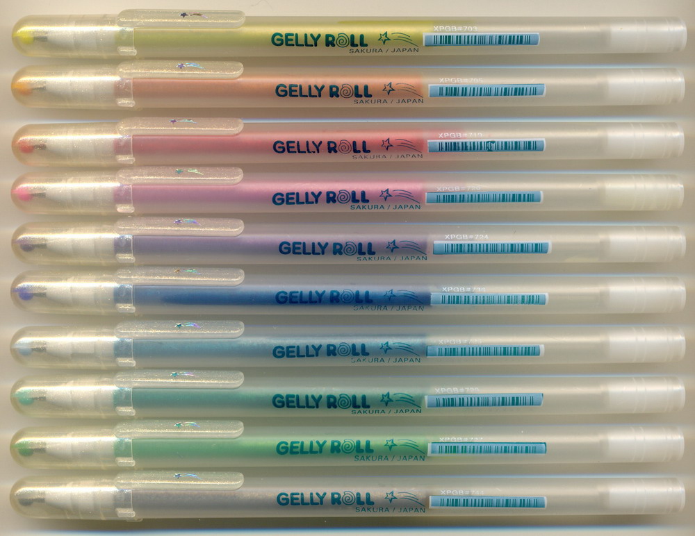 SAKURA GELLY ROLL Stardust 3