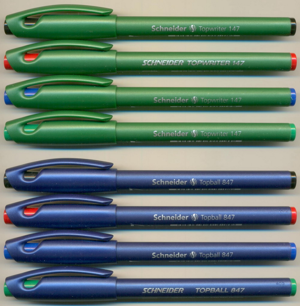 SCHNEIDER Topwriter 147 0.6 / Topball 847 0.5