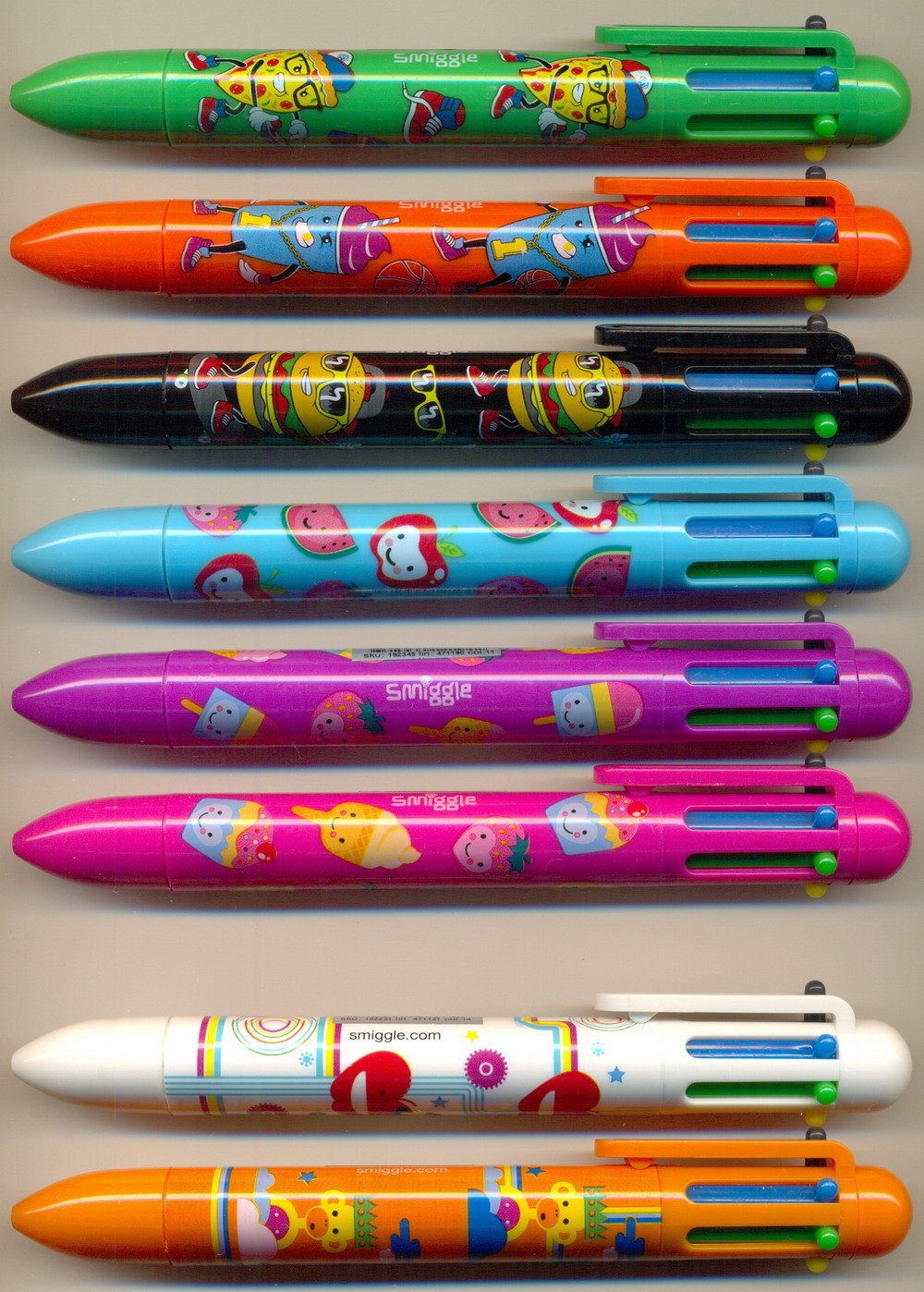 SMIGGLE treats rainbow pen - 2013 b2s rainbow pen