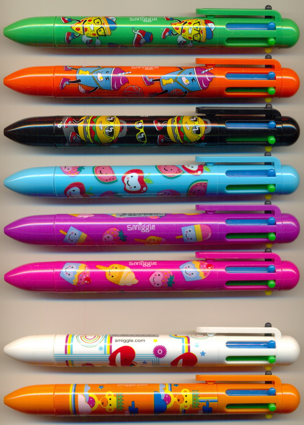 SMIGGLE treats rainbow pen - 2013 b2s rainbow pen