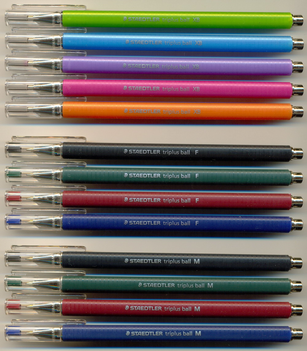 STAEDTLER triplus ball |XB / F / M