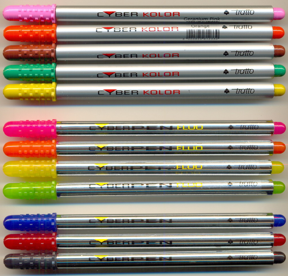 TRATTO CYBER KOLOR - CYBERPEN FLUO - CYBERPEN