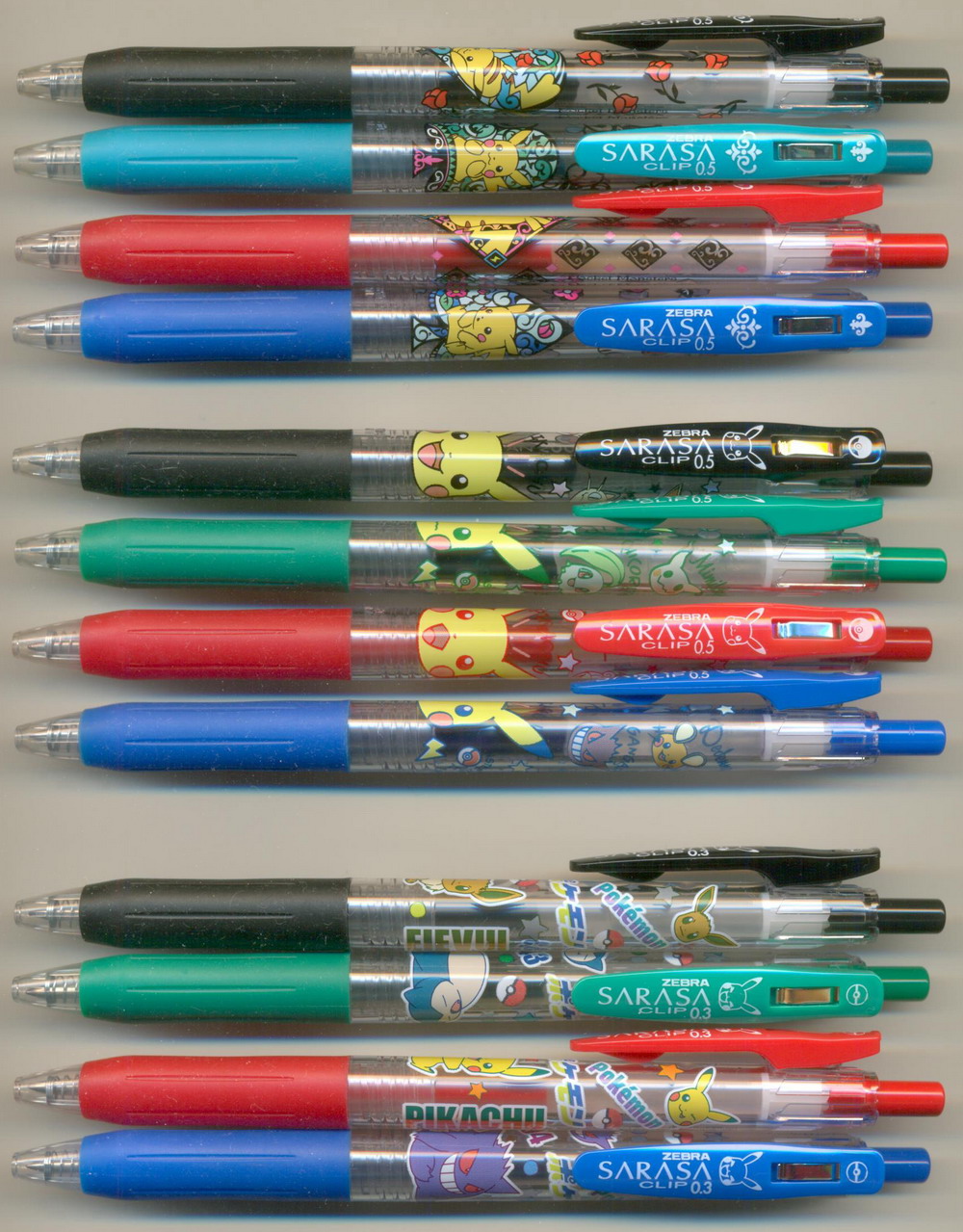 ZEBRA POCKET MONSTERS 0.5 || 06-900-B  / POKMON  / Pokmon 0.3