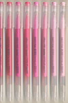 LANGUO 0.6 (F) needle ||SWEET PINK D0553 / GREEN STYLE D0560