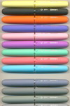 LANGUO 0.6 erasable Qimiart KC260|| Rainbow / Morandi